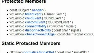 QT tutorial: QObject class (Arabic)