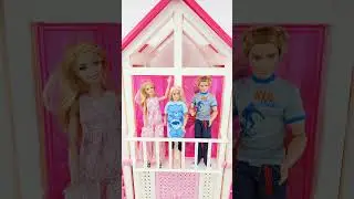 Barbie Dream House 1985 / Pink Doll house পুতুল ঘর rumah boneka منزل باربي बार्बी हाउस #shortsvideo