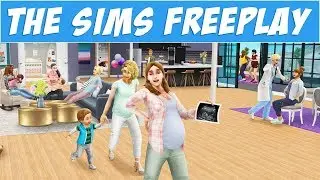 The Sims FreePlay Обновление беременность / Прохождение Симс Фриплей