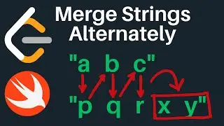 Leetcode with Swift | 1768 - Merge Strings Alternately