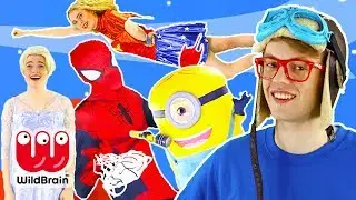 Wonder Woman, Minions, Frozen Elsa & Spiderman | Captain Ace Zoomy and Superheroes in Real Life