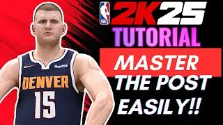 The BEGINNERS GUIDE to POST UP MOVES in NBA 2K25! DOMINATE EASILY!