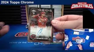 2024 Topps Chrome Jumbo Box Break for memyselfandi23