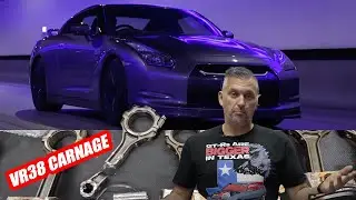 Why did our R35 GT-R Engine Blow Up?  So Much Carnage in the VR38 - Motive Garage