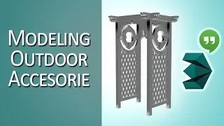 3d modeling in 3ds Max - recorded live