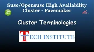 Suse/Opensuse High Availability Cluster - Pacemaker || Cluster Terminologies