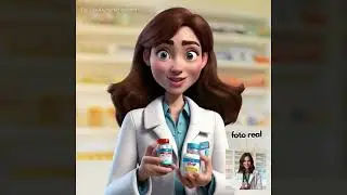 Caricatura animada en 3d (farmacias)