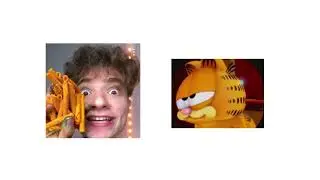 Disgusting Creature Vs Garfield-Wannabe (Spizee Vs Engween Chromatics By Me) @RxB.Offical