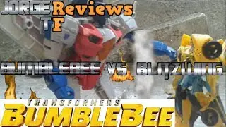 Bumblebee vs Blitzwing fight  in Stop Motion BUMBLEBEE The Movie