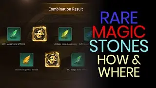 RARE MAGIC STONES