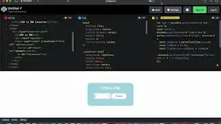 How to code a USD to INR currency convertor in Html css and js