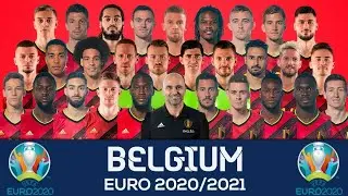 Belgium Squad list Euro 2020/2021