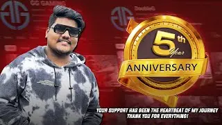 WE COMPLETED *5 YEARS* OF STREAMING...!