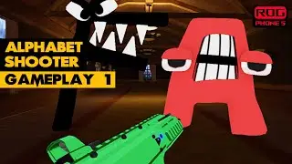 Alphabet Shooter: Survival FPS Gameplay 1 