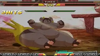 (M.U.G.E.N) Lardo vs Chang (with Choi)
