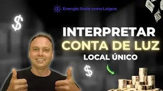 Entenda CONTA DE LUZ com ENERGIA SOLAR – abatimento apenas no local da instalação