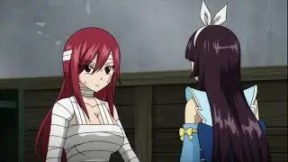 Fairy Tail Final Series| Kagura kiss Erza