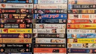 VHS Count D - I VHS Tape Collection 📼📺🎥🎬