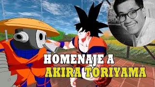 HOMENAJE A AKIRA TORIYAMA - AntoRaw (despedida de Goku)