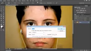 Como quitar las manchas y granos de la cara de Photoshop CS6