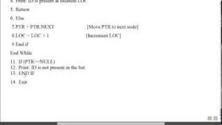 singly linked list