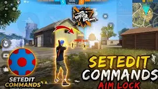 Best Headshot Setedit Commands In Free Fire | 100% Working 🤯