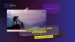 Create account with Worldgates