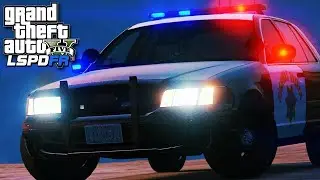Устроился в LSPD в GTA 5 "Тёмная сторона Лоссантоса" #1