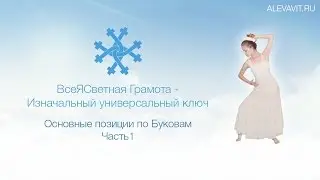 ВсеЯСветная Грамота. Основные позиции по Буковам. Часть 1
