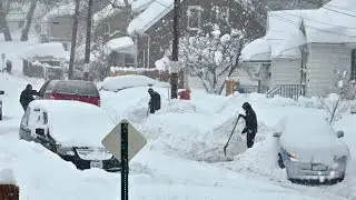 Snowmageddon Slams New York! Thousand Homes and Cars Buried In Pennsylvania