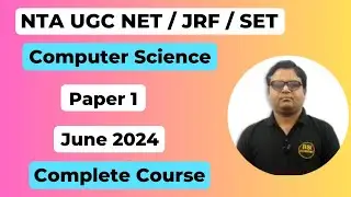 NTA UGC NET Computer Science Complete Course June 2024 | Happy New Year 2024 | BSI Academy