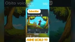Obito voice is true evil 💀 #naruto #obito #trending #shorts #short #viral @ANIMEINREALWORLD