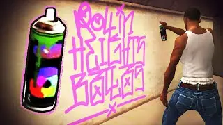 GTA San Andreas → Como encontrar Lata o Bote de Pintura [SPRAY] ➜ Los 100 Graffitis - UBICACIÓN