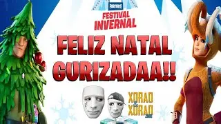 FELIZ NATAL GURIZADAA!! Fortnite Gameplay!!