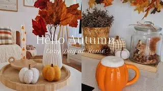 Cozy DIY's 🍁Autumn Arrival🐿️/ DIY's de outono🍂Um dia aconchegante em casa #autumn #slowliving #fall