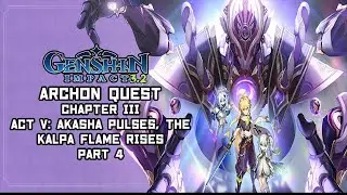 Genshin Impact 3.2 Archon Quest Chapter III Act V Walkthrough Gameplay Part 4