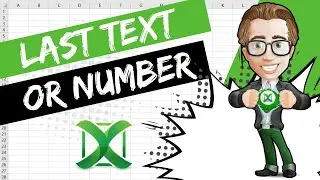 Excel - Last number or text | Excel Tips 106