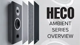 HECO Ambient 44F, 22F, 11F On-Wall Speaker Review | Easy, & Affordable Home Theater Speakers