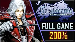 Castlevania: Harmony Of Dissonance 200% Complete ~ GBA (LONGPLAY)
