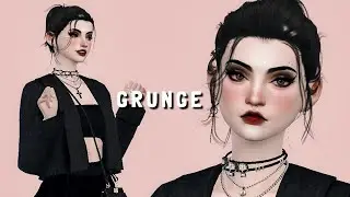 The Sims 4 | GRUNGE | + CC Links | Create A Sims