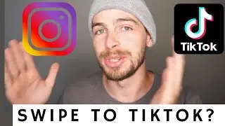 How to Add tiktok link to Instagram story!