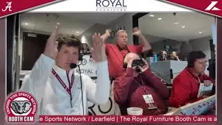 Alabama vs. LSU Booth Cam Highlights (2023)