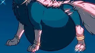 Canine furry vore #2 (With digestion sounds)