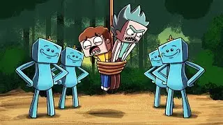 Minecraft - RICK AND MORTY HIDE AND SEEK!