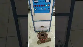 50kw high frequency induction heating quenching machine