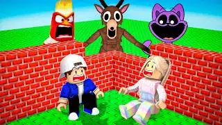 Fiz uma CASA 100% SEGURA contra MONSTROS no Roblox!
