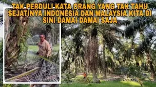 TAK PERDULI KATA ORANG YANG TAK TAHU SEJATINYA INDONESIA DAN MALAYSIA KITA DI SINI DAMAI DAMAI SAJA