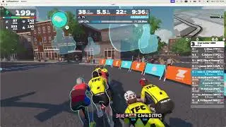Club ladder - WCC The Spinning Discs  vs TFC Omega - The Fan Flats 2024-10-07 #clubladder #zwift