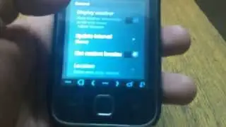 Reviewing Hyperion X on Samsung Galaxy Y