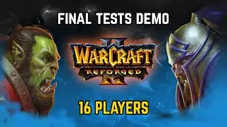 Warcraft 2: Reforged - Custom Map - Final Tests - CoOp 2 Players vs 14 A.I. 'Computer' Players